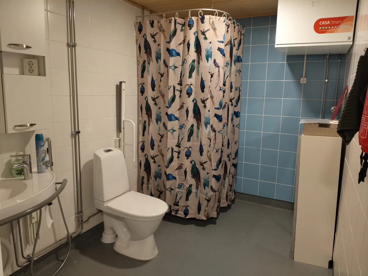 Esteetön WC psykoterapiavastaanotolla Oulussa